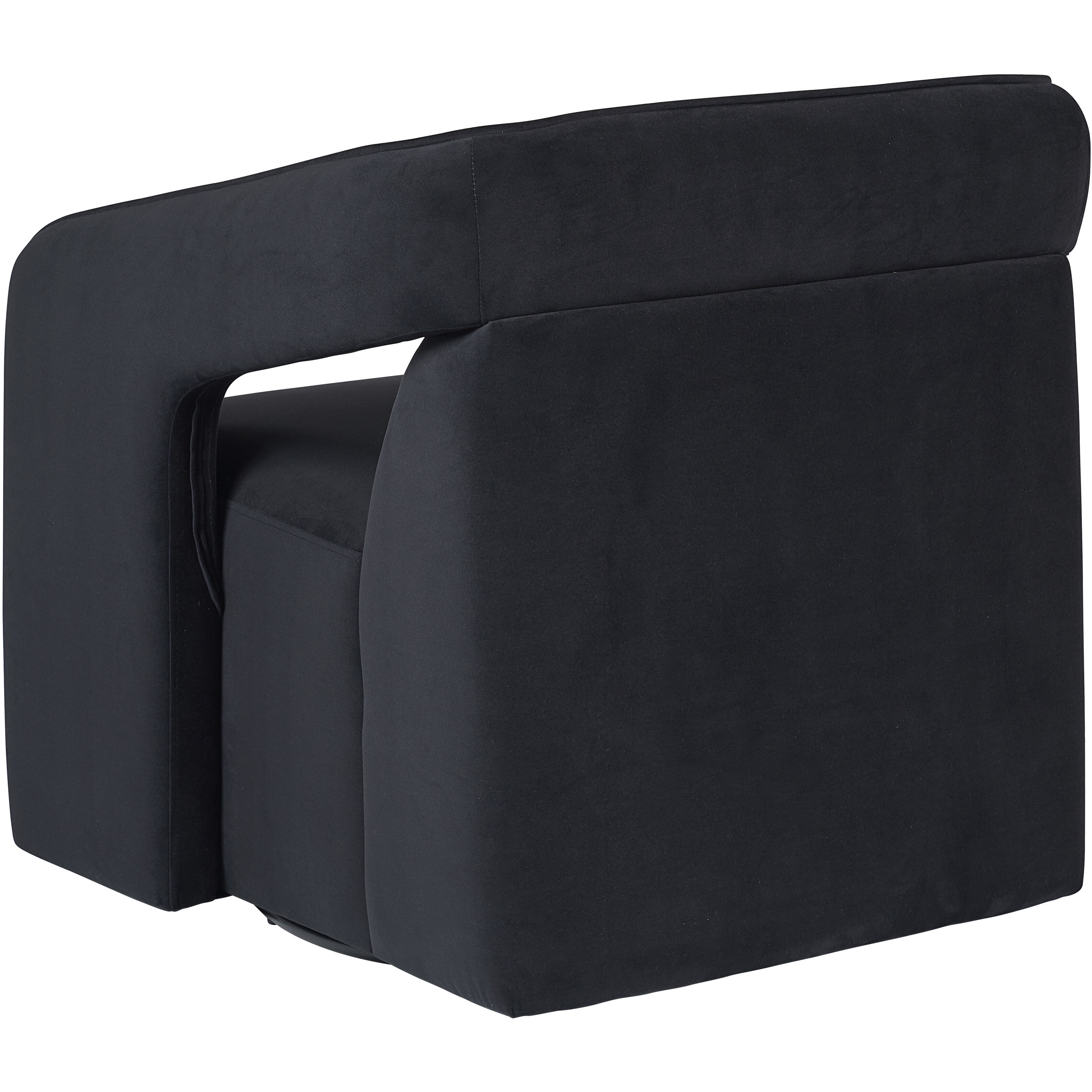 Kendrick Abbington Black Swivel Lounge Chair